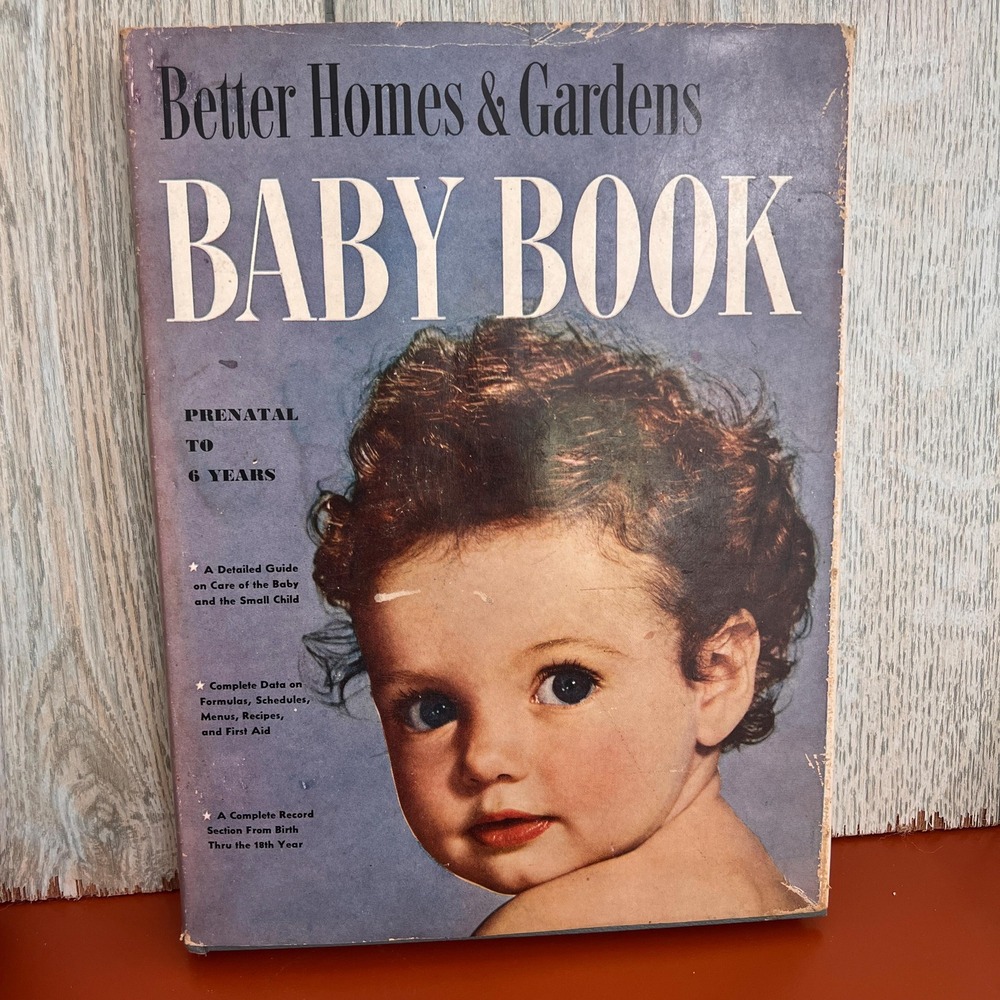 1948 Better Homes and Gardens Baby Book Vintage
